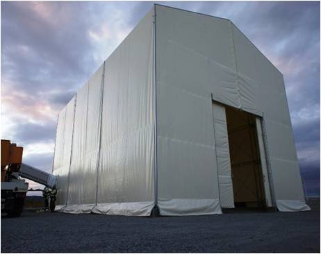 積雪対策テント 東北シート工業株式会社