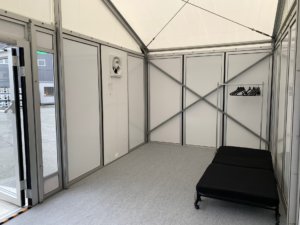 新型コロナ対策・発熱外来用システムテント